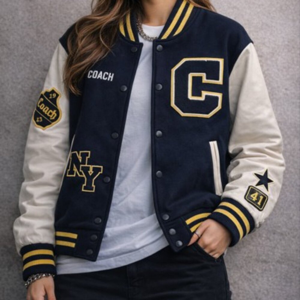 Wool Varsity Jacket - Picture 2 of 4